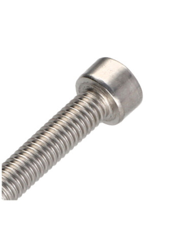 Vis métaux Tête cylindrique TC TORX T25 Inox A2 M5X25 Filetage total