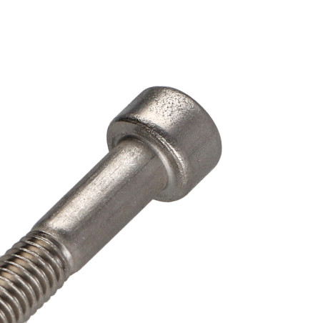 1 x Vis métaux Tête cylindrique TC TORX T25 Inox A2 M5X50 Filetée sur 22