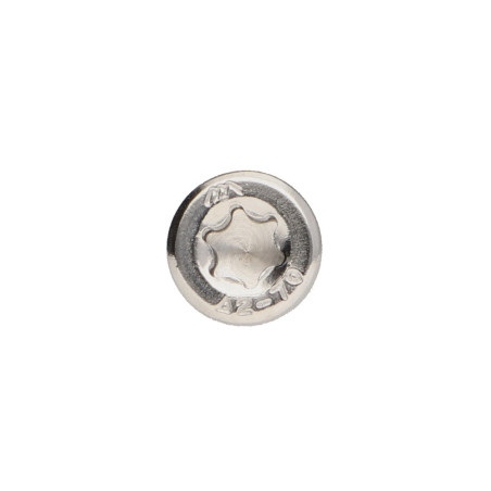 1 x Vis métaux Tête cylindrique TC TORX T30 Inox A2 M6X20 Filetage total