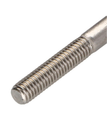 Vis métaux Tête cylindrique TC TORX T30 Inox A2 M6X50 Filetée sur 24