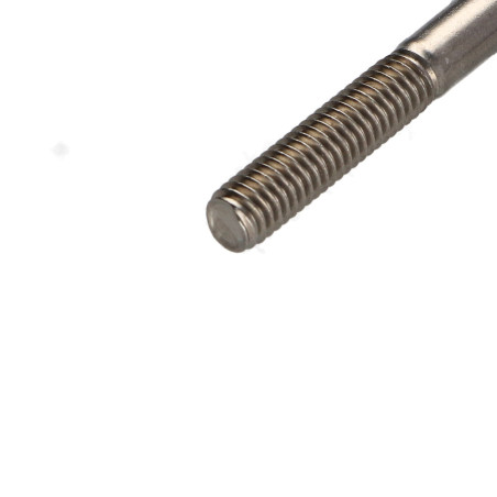 1 x Vis métaux Tête cylindrique TC TORX T30 Inox A2 M6X60 Filetée sur 24