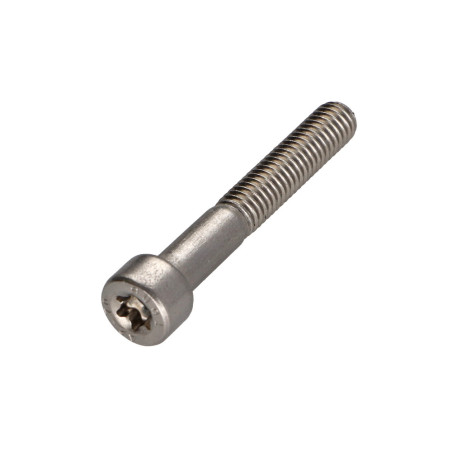 1 x Vis métaux Tête cylindrique TC TORX T45 Inox A2 M8X35 Filetée sur 25