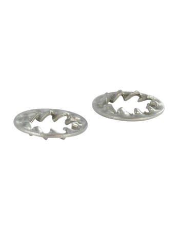 Rondelle éventail A denture intérieure chevauchante JZC Inox A2 M6