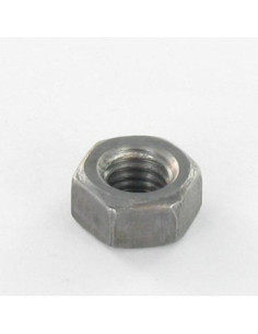 Écrou hexagonale M2.5 Acier brut 2