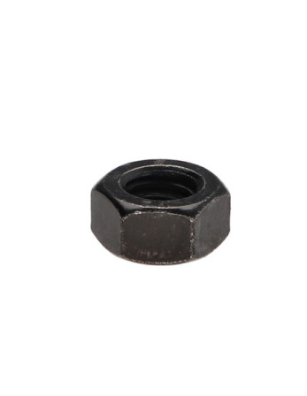 Écrou hexagonale M8 Classe 8 Acier zingué noir