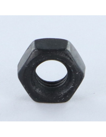 Écrou hexagonale M6 Classe 8 Acier zingué nickel noir renforcE - Haute tenue à la corrosion