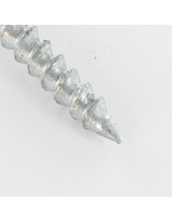 Vis à bourrer Forte tenue à la corrosion Acier galvanisé à chaud Tête ronde TR Fendue 5X60 R23260