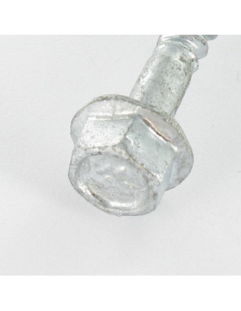 Vis à bourrer Forte tenue à la corrosion Acier galvanisé à chaud Tête ronde TR Fendue 5X60 R23260
