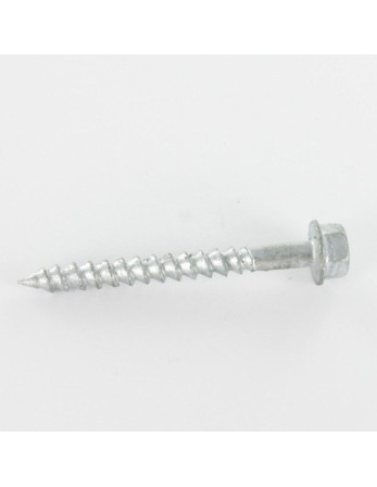 Vis à bourrer Forte tenue à la corrosion Acier galvanisé à chaud Tête ronde TR Fendue 5X60 R23260