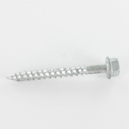 1 x Vis à bourrer Forte tenue à la corrosion Acier galvanisé à chaud Tête ronde TR Fendue 5X60 R23260