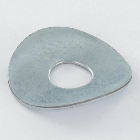 1 x Plaquette incurvée Lisse 9X26