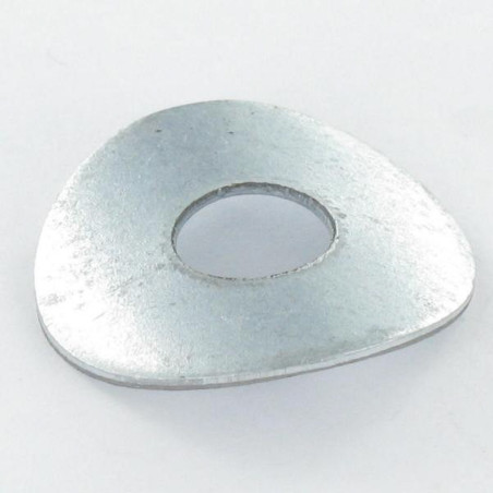 1 x Plaquette incurvée Lisse 9X26