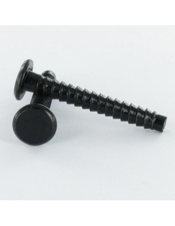 Vis inviolable Planter 7X50 Acier zingué noir 48 Heures brouillard salin sans rouille blanche AUTO.