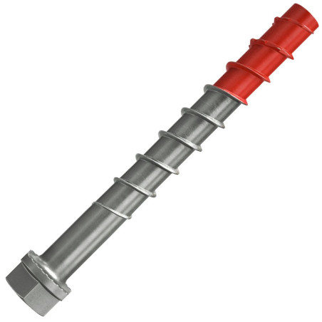 1 x Vis béton Tête hexagonale TH FISCHER ULTRACUT FBS II US 10X70 Inox A4