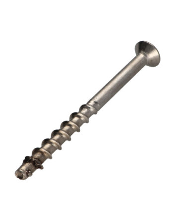 Vis béton Tête fraisée TORX T30 Inox A4 7.5X85 Filetée sur 30