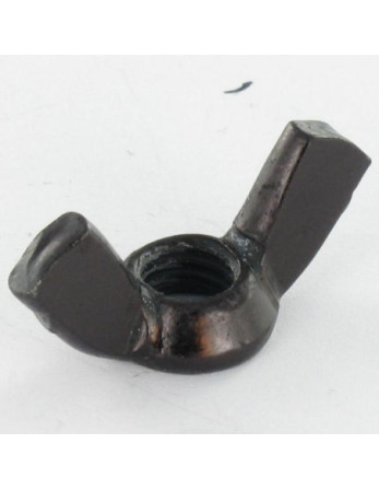 Ecrou à oreille M4 Forme amEricaine Acier zingué noir