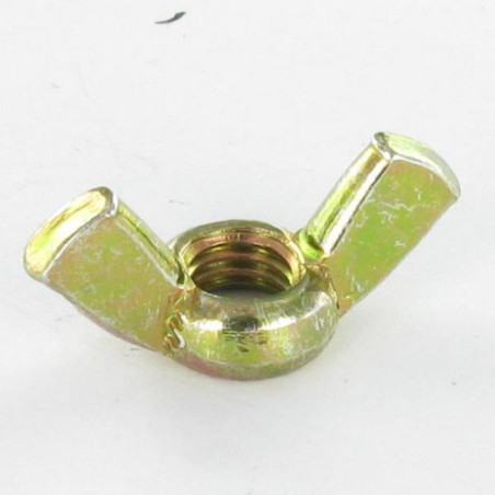 1 x Ecrou à oreille M5 Forme amEricaine Bichromaté