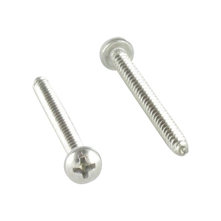 1 x Vis tôle tête cylindrique bombée large Phillips 4.2X6.5 Inox A2
