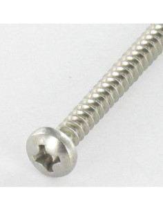 Vis tôle tête cylindrique bombée large Phillips 4.2X6.5... 2