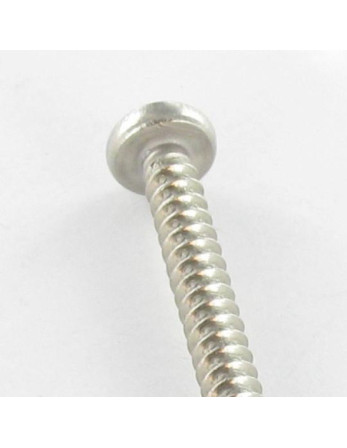 Vis tôle tête cylindrique bombée large Phillips 4.2X6.5 Inox A2