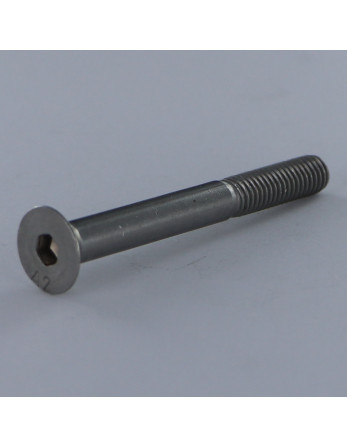 Vis métaux Inox A2 FHC tête fraisée empreinte hexagonale creuse Clé de 10 HC10 M16X140 Filetage partiel