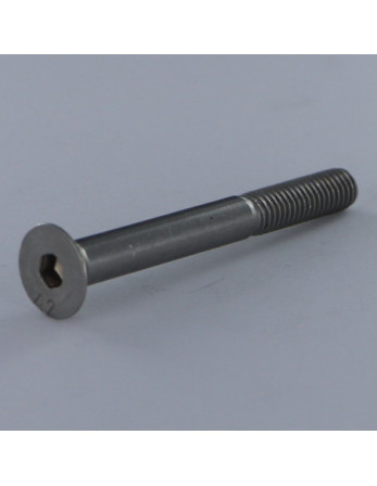 Vis métaux Inox A2 FHC tête fraisée empreinte hexagonale creuse Clé de 5 HC5 M8X120 Filetage partiel