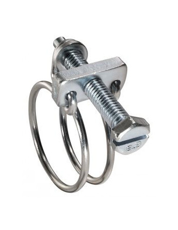 Collier de serrage à double fil Diamètre 40 à 45 Inox W4