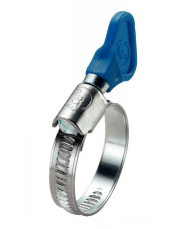 Sachet De 6 Collier de serrage à Clé Acier zingué W1