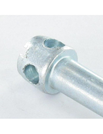 Vis assemblage lit Acier zingué M8X45 Filetage partiel Pas de 150 Tête croix