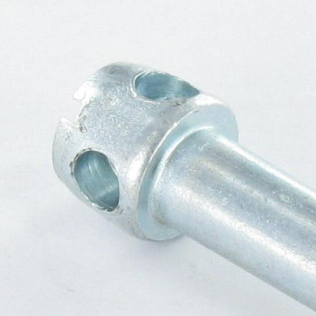 1 x Vis assemblage lit Acier zingué M8X45 Filetage partiel Pas de 150 Tête croix