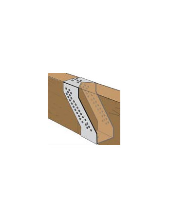 Connecteur de poutre bois 75X200
