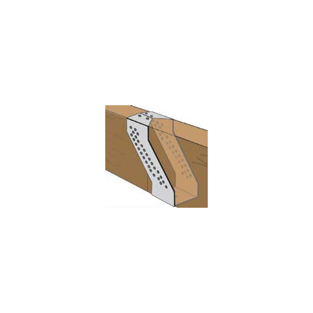 1 x Connecteur de poutre bois 75X200