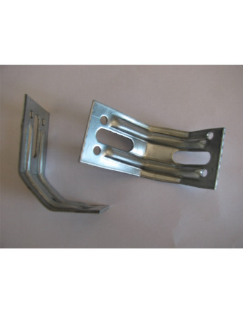 Equerre de fixation réglable 70X55X40 Epaisseur 2 Acier zingué