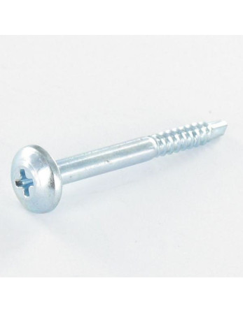 Vis autoperceuse Tête cylindrique bombée TCB Phillips 2.9X29 Acier zingué