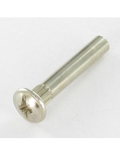 Ecrou Relieur Tête Poelier POZI et fendu M4X15 5X35 Acier...