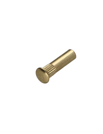 Ecrou RELIE Tête fraisée bombée TFB Moletée 5X20 M4X20 Acier laitonne