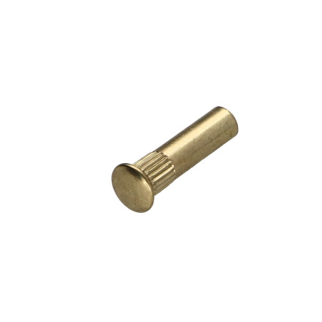 1 x Ecrou RELIE Tête fraisée bombée TFB Moletée 5X20 M4X20 Acier laitonne