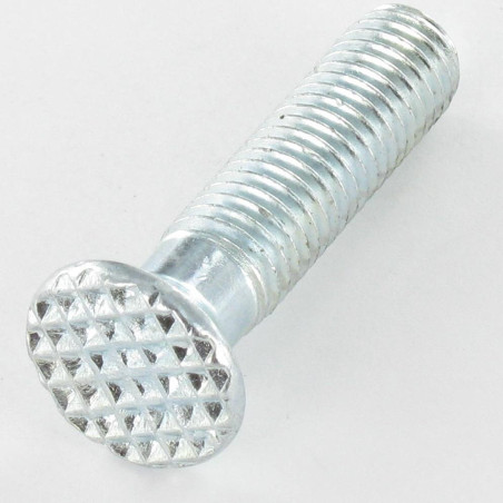 1 x Vis métaux Tête fraisée 10X44 Filetée sur 32 Diamètre de tête: 18 Classe 6.8 Acier zingué