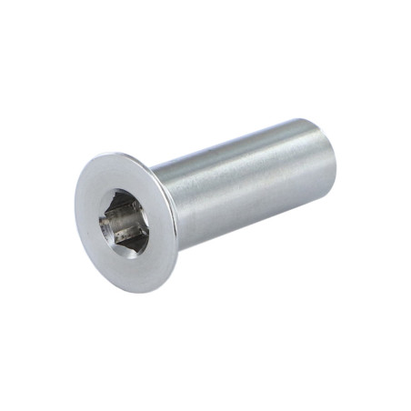 1 x Ecrou Relieur Tête fraisée Clé de 8 HC8 M8 14X40 Inox