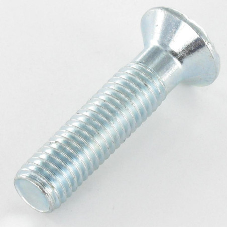 1 x Vis métaux Tête fraisée 10X44 Filetée sur 32 Diamètre de tête: 18 Classe 6.8 Acier zingué