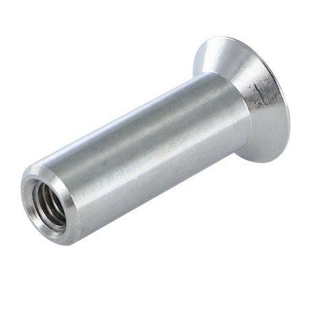 1 x Ecrou Relieur Tête fraisée Clé de 8 HC8 M8 14X40 Inox