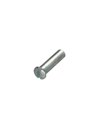 Ecrou Relieur Tête fraisée bombée TFB Fendue M4X13 5X20 Acier zingué