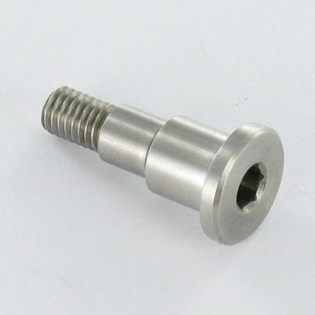 1 x Vis Double Epaulé Tête cylindrique TC M5 Clé de 4 HC4 12X23 Inox 303