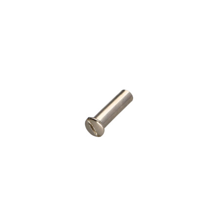 1 x Ecrou Relieur Tête fraisée bombée TFB Fendue M4/14 5X20 Acier zingué