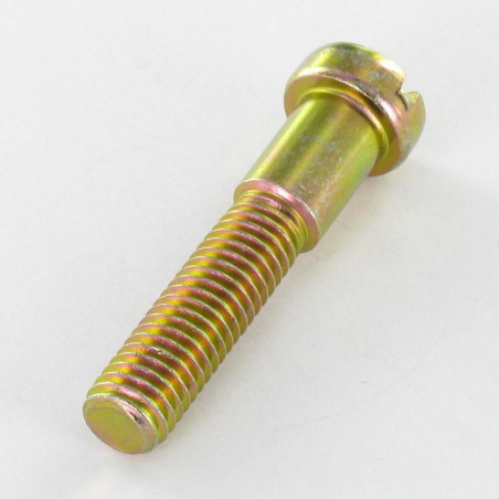 1 x Vis métaux Epaulé Tête cylindrique TC Plate Fendue M8X40 Filetée sur 27 Bichromaté