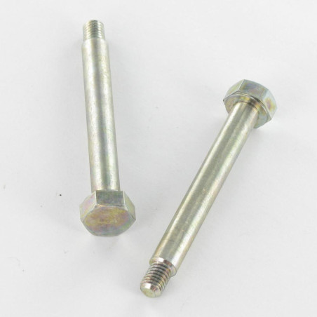 1 x Vis métaux Acier zingué Tête hexagonale TH M6X52.5 M 5/6.5