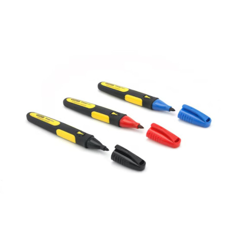 1 x Lot de De 3 marqueurs Pointe fine STANLEY