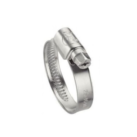 1 x Collier de serrage bande non perforée de 9MM Diamètre 70 à 90 Acier zingué W1