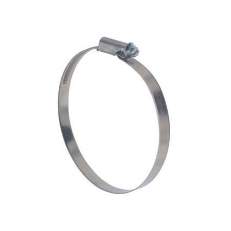 1 x Collier de serrage tête déportée bande non perforée de 9 Diamètre 35 à 50 Inox W4
