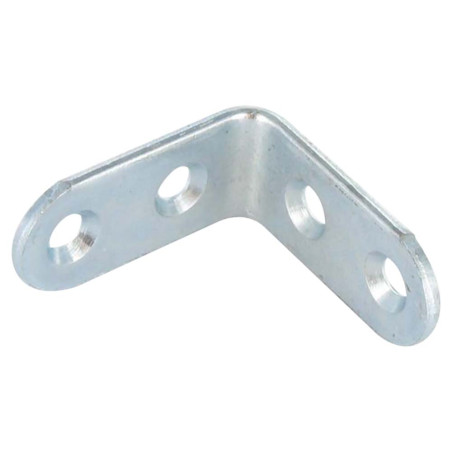 1 x Equerre 62X62X15 4 Trous Diamètre 4.5 Acier zingué